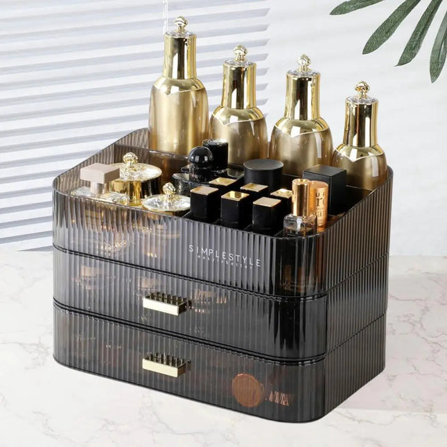 Makeup Organizer with Drawers Stackable Skincare Cosmetic Makeup